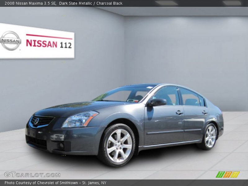Dark Slate Metallic / Charcoal Black 2008 Nissan Maxima 3.5 SE