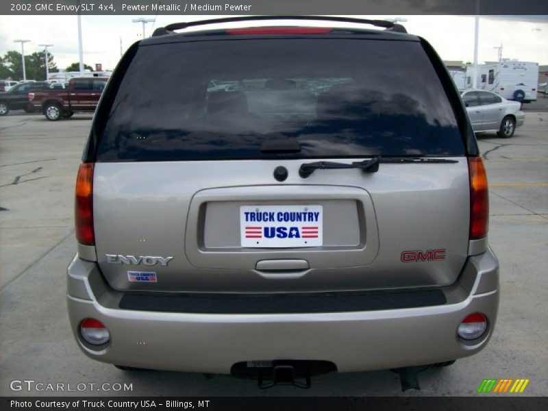 Pewter Metallic / Medium Pewter 2002 GMC Envoy SLT 4x4