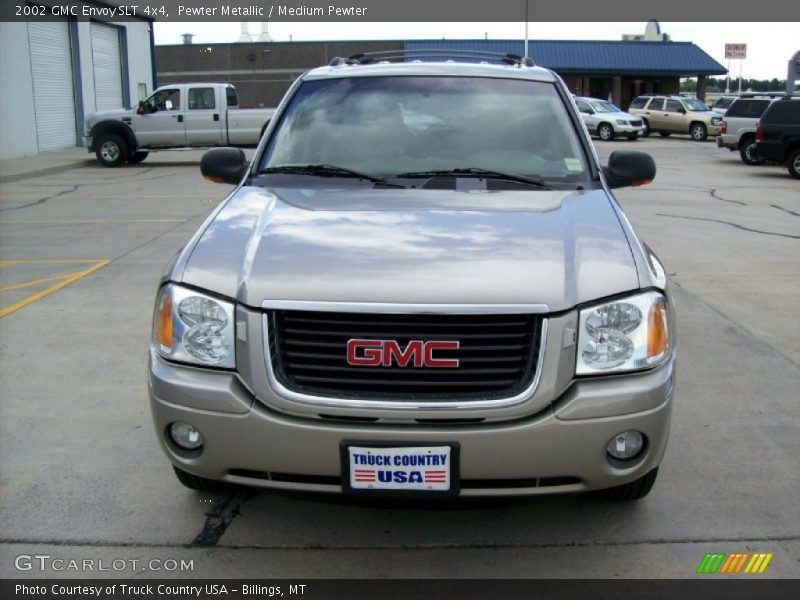 Pewter Metallic / Medium Pewter 2002 GMC Envoy SLT 4x4