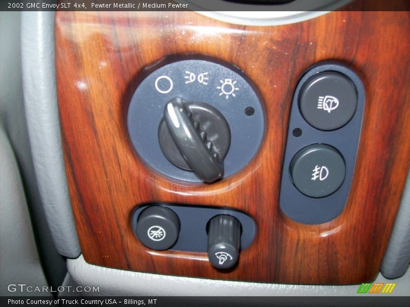 Pewter Metallic / Medium Pewter 2002 GMC Envoy SLT 4x4