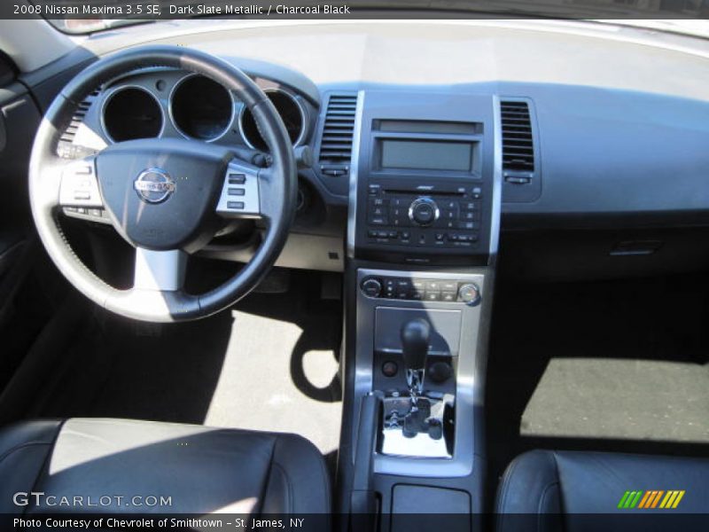 Dark Slate Metallic / Charcoal Black 2008 Nissan Maxima 3.5 SE