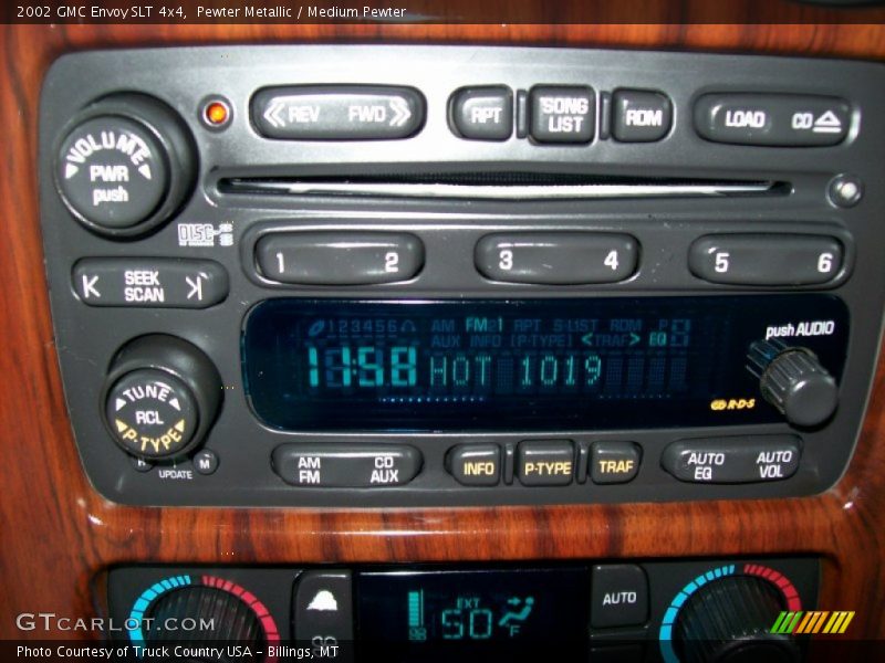 Pewter Metallic / Medium Pewter 2002 GMC Envoy SLT 4x4