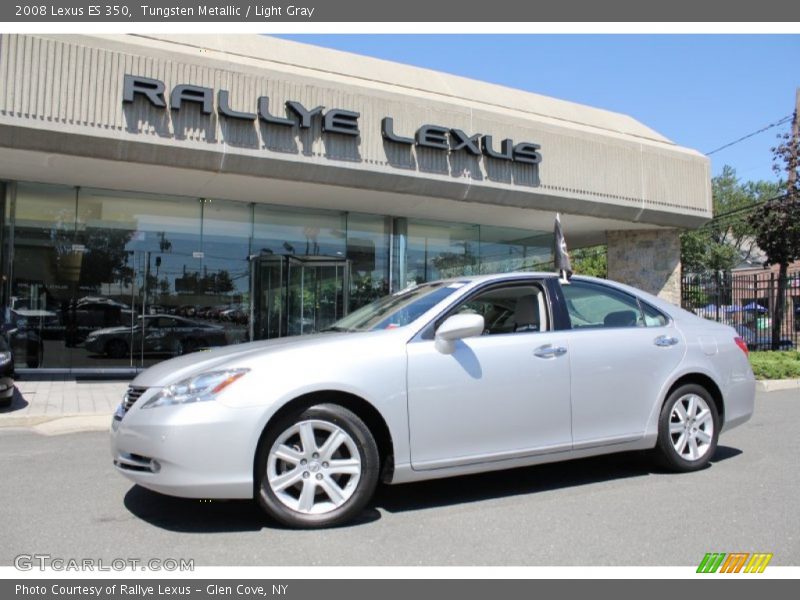 Tungsten Metallic / Light Gray 2008 Lexus ES 350