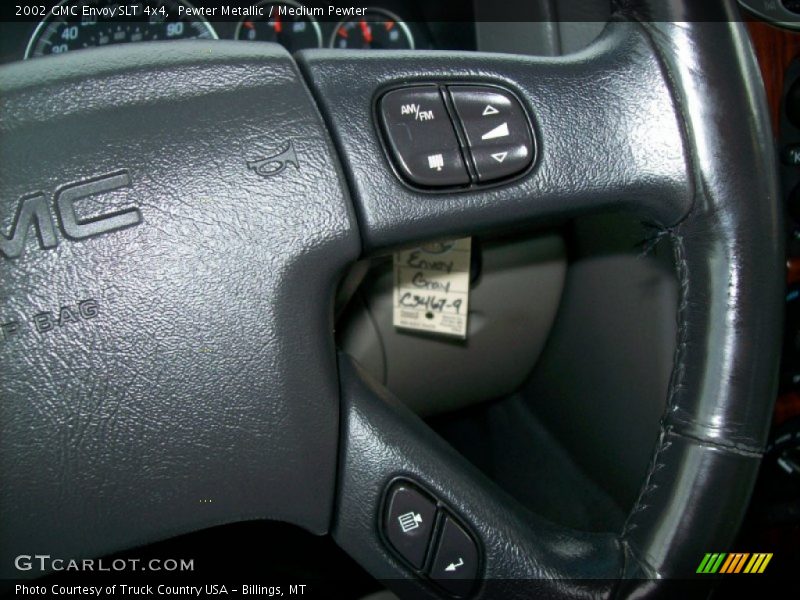 Pewter Metallic / Medium Pewter 2002 GMC Envoy SLT 4x4