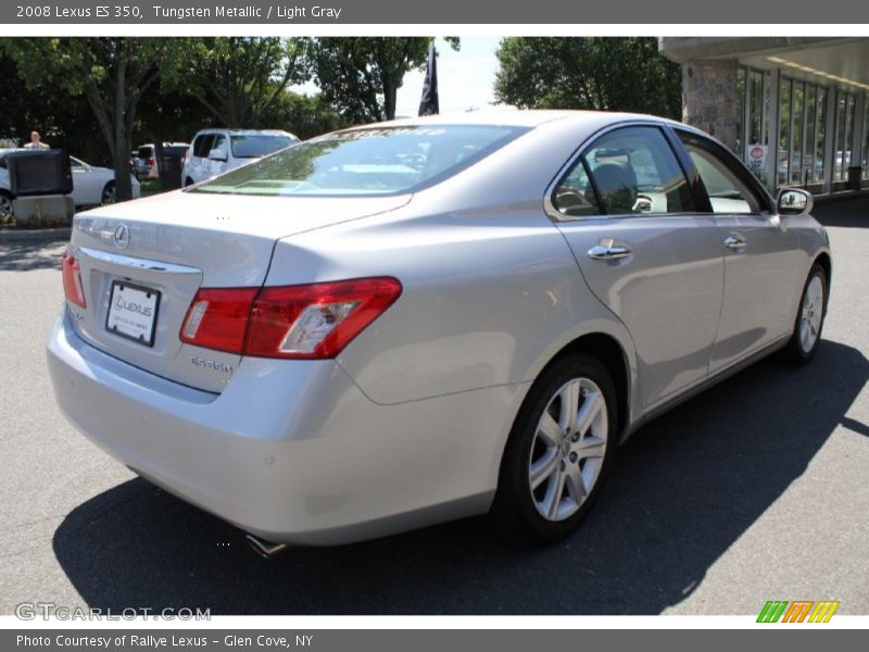 Tungsten Metallic / Light Gray 2008 Lexus ES 350