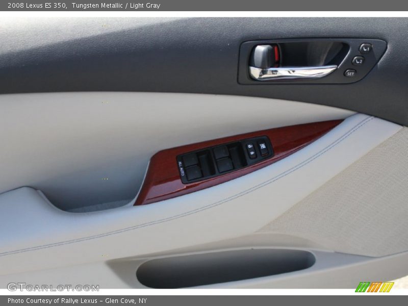 Tungsten Metallic / Light Gray 2008 Lexus ES 350
