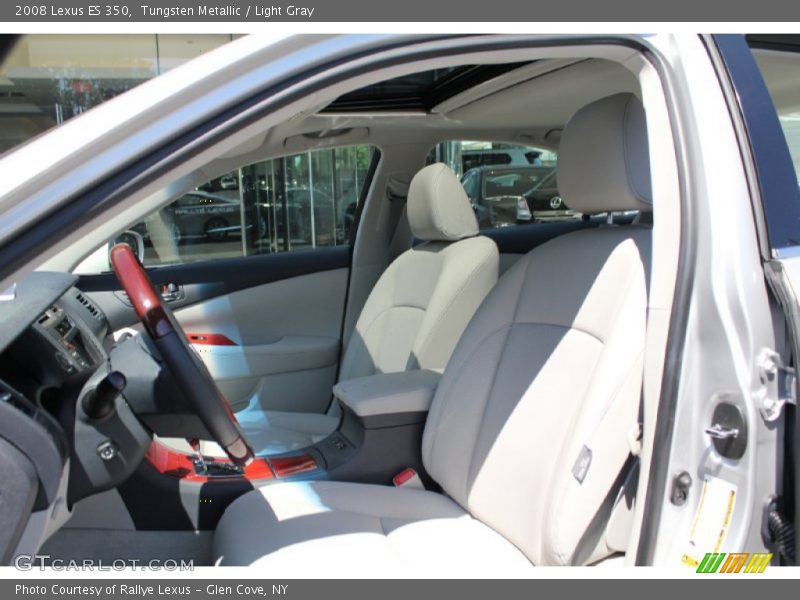 Tungsten Metallic / Light Gray 2008 Lexus ES 350