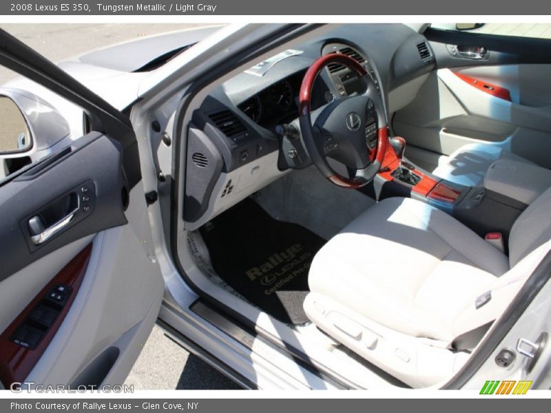 Tungsten Metallic / Light Gray 2008 Lexus ES 350