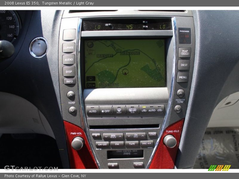Tungsten Metallic / Light Gray 2008 Lexus ES 350