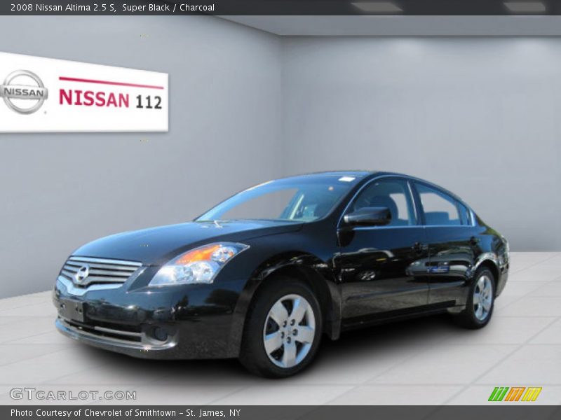 Super Black / Charcoal 2008 Nissan Altima 2.5 S