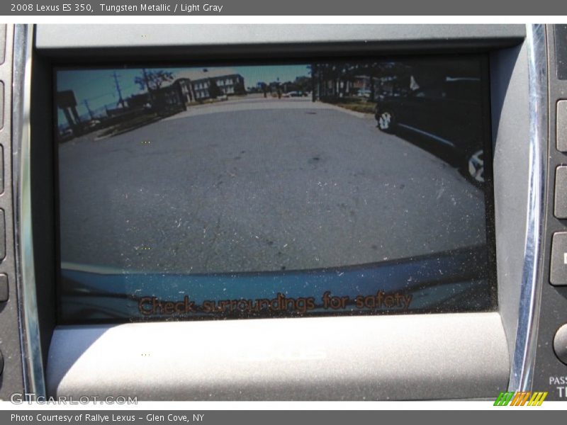 Tungsten Metallic / Light Gray 2008 Lexus ES 350