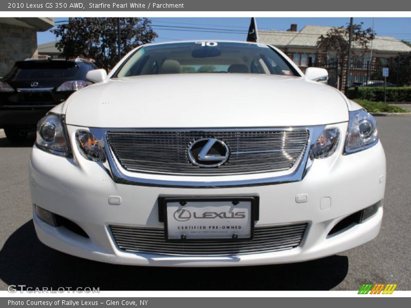 Starfire Pearl White / Parchment 2010 Lexus GS 350 AWD