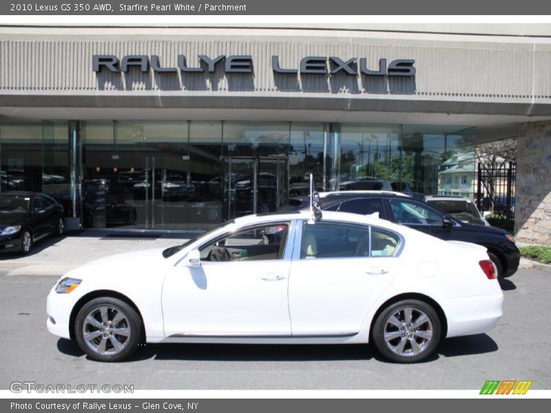 Starfire Pearl White / Parchment 2010 Lexus GS 350 AWD