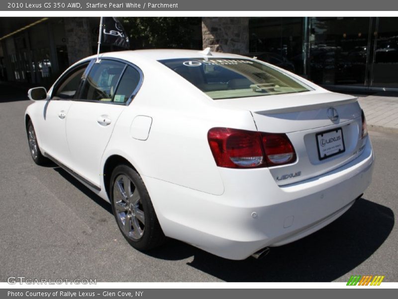 Starfire Pearl White / Parchment 2010 Lexus GS 350 AWD