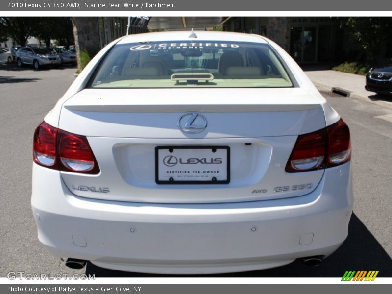Starfire Pearl White / Parchment 2010 Lexus GS 350 AWD
