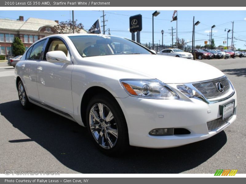 Starfire Pearl White / Parchment 2010 Lexus GS 350 AWD