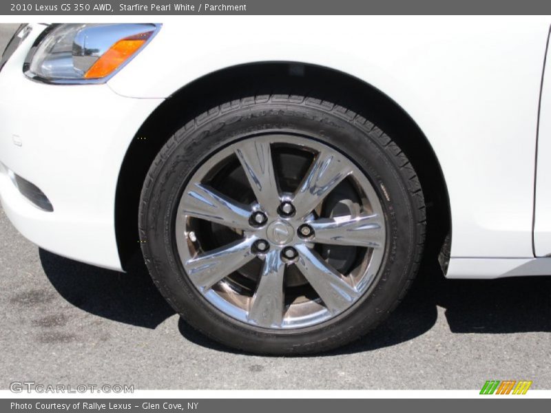 Starfire Pearl White / Parchment 2010 Lexus GS 350 AWD