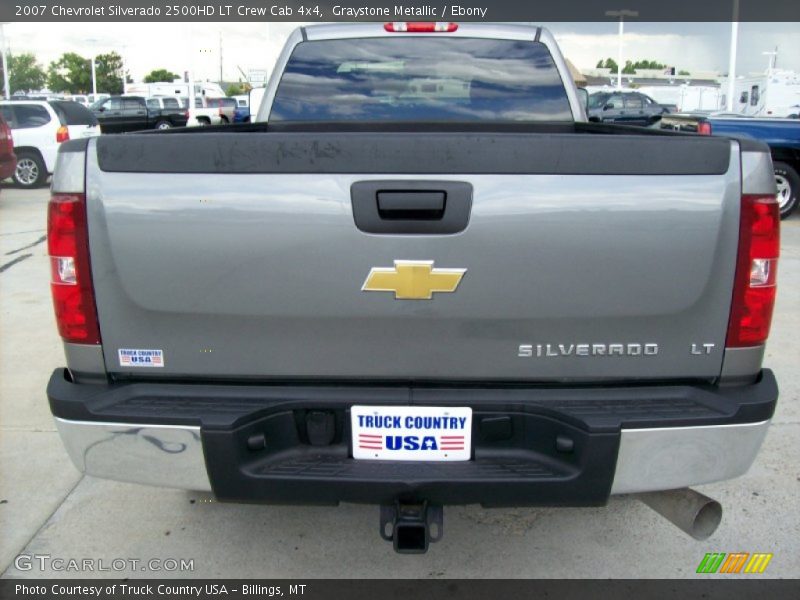 Graystone Metallic / Ebony 2007 Chevrolet Silverado 2500HD LT Crew Cab 4x4