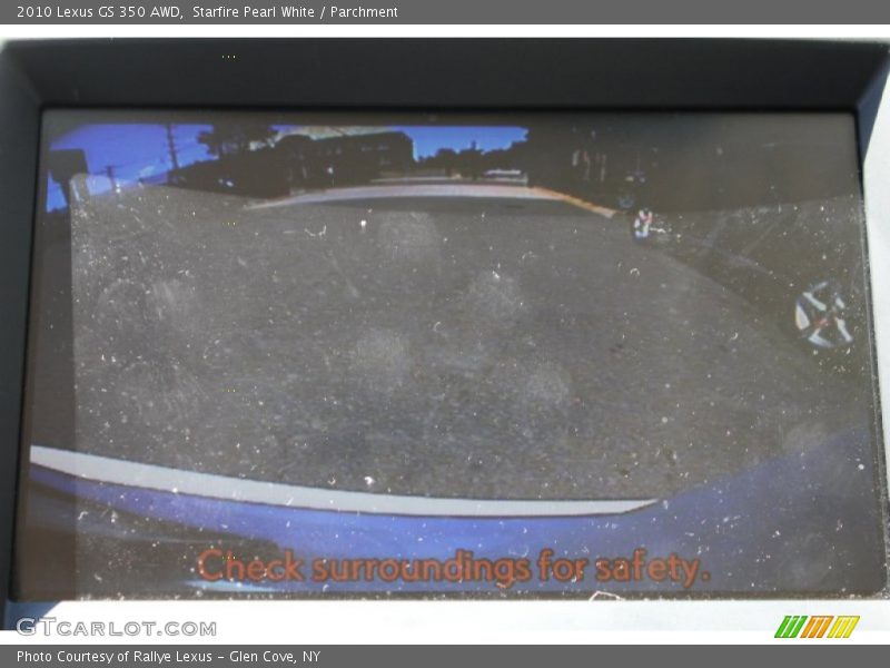 Starfire Pearl White / Parchment 2010 Lexus GS 350 AWD