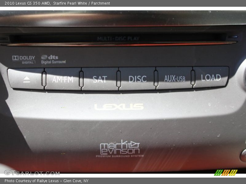 Starfire Pearl White / Parchment 2010 Lexus GS 350 AWD