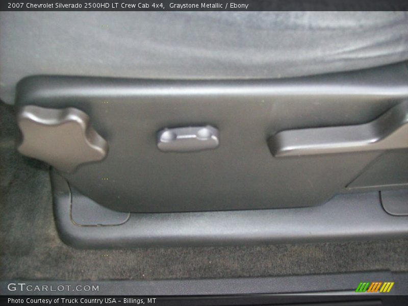Graystone Metallic / Ebony 2007 Chevrolet Silverado 2500HD LT Crew Cab 4x4