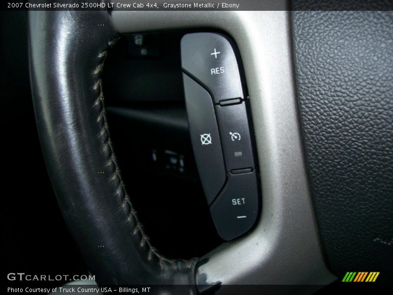 Graystone Metallic / Ebony 2007 Chevrolet Silverado 2500HD LT Crew Cab 4x4