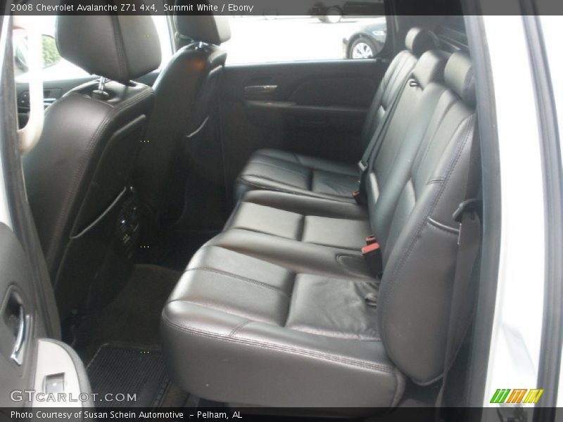 Summit White / Ebony 2008 Chevrolet Avalanche Z71 4x4