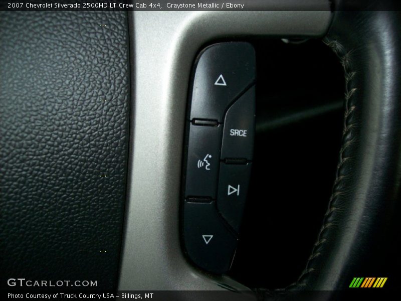 Graystone Metallic / Ebony 2007 Chevrolet Silverado 2500HD LT Crew Cab 4x4