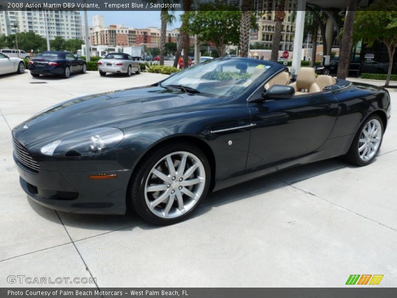 Front 3/4 View of 2008 DB9 Volante