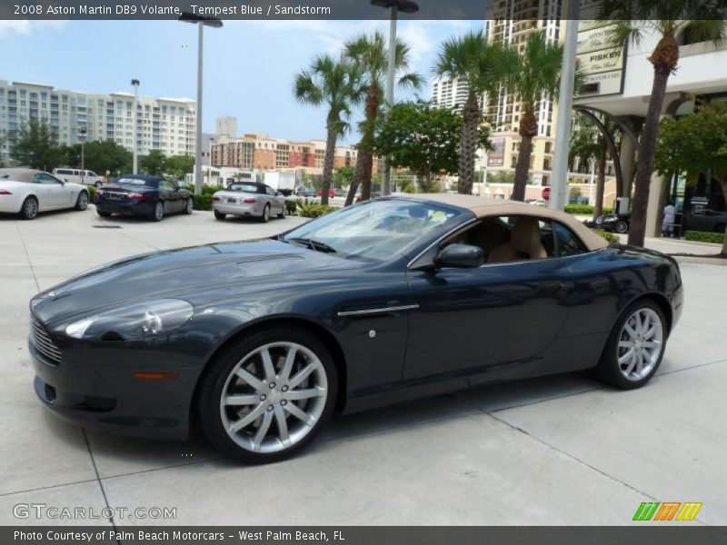 Front 3/4 View of 2008 DB9 Volante
