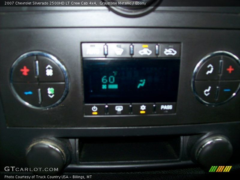 Graystone Metallic / Ebony 2007 Chevrolet Silverado 2500HD LT Crew Cab 4x4
