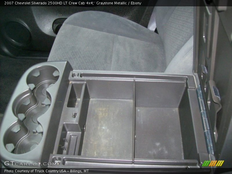 Graystone Metallic / Ebony 2007 Chevrolet Silverado 2500HD LT Crew Cab 4x4
