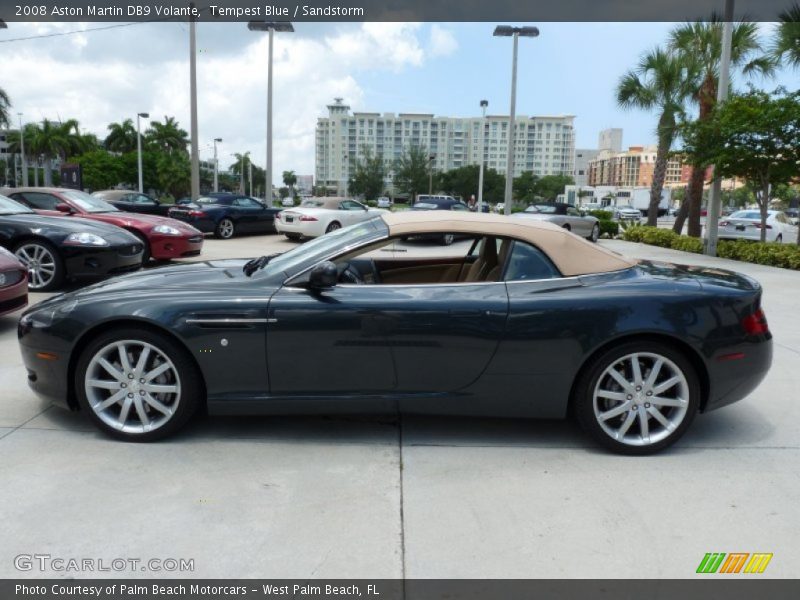  2008 DB9 Volante Tempest Blue