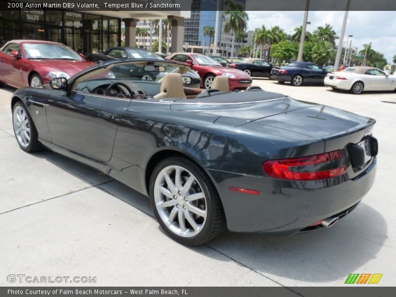  2008 DB9 Volante Tempest Blue
