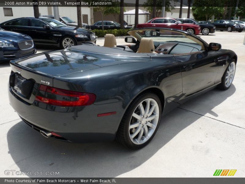 Tempest Blue / Sandstorm 2008 Aston Martin DB9 Volante