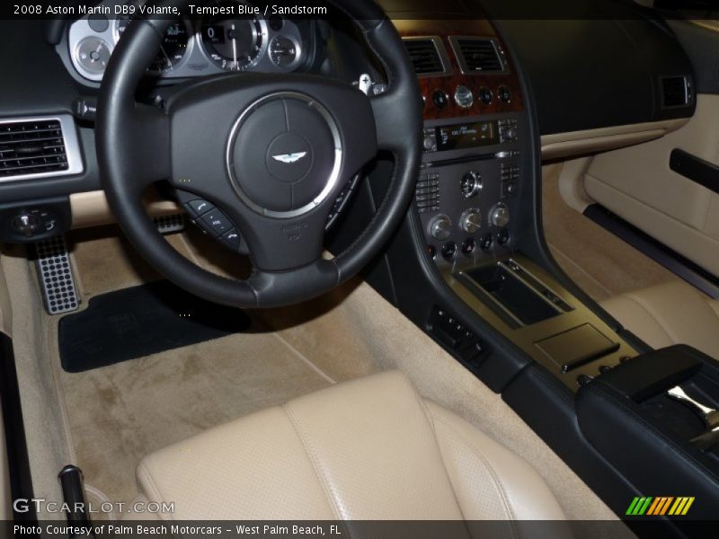 Dashboard of 2008 DB9 Volante