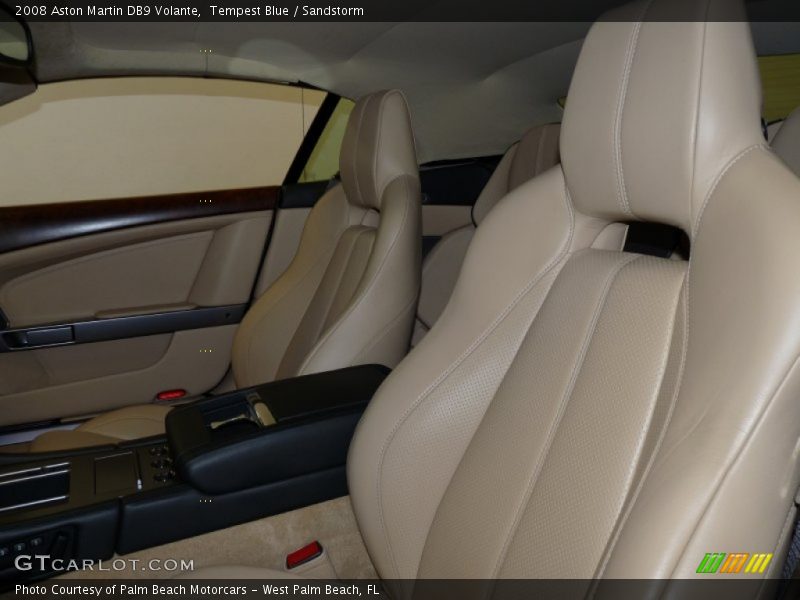  2008 DB9 Volante Sandstorm Interior
