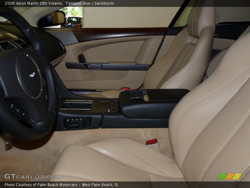  2008 DB9 Volante Sandstorm Interior