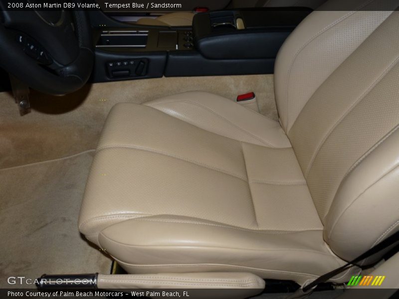  2008 DB9 Volante Sandstorm Interior