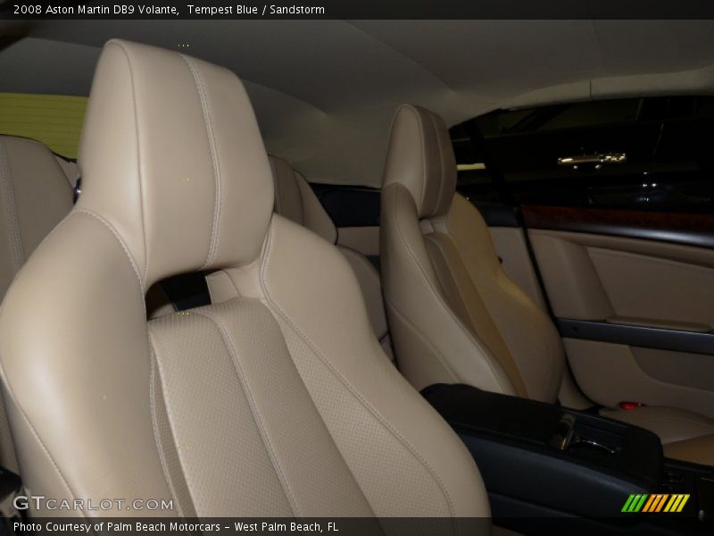  2008 DB9 Volante Sandstorm Interior
