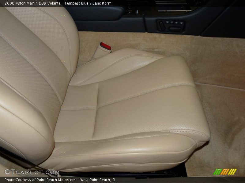  2008 DB9 Volante Sandstorm Interior