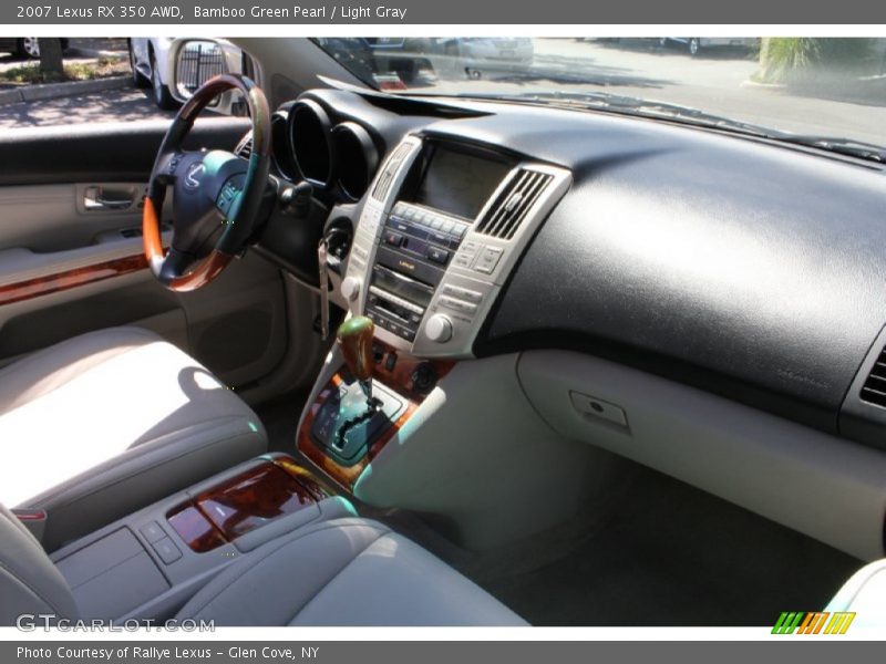 Bamboo Green Pearl / Light Gray 2007 Lexus RX 350 AWD