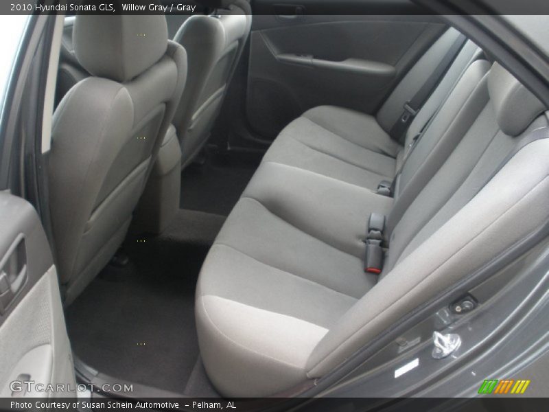 Willow Gray / Gray 2010 Hyundai Sonata GLS