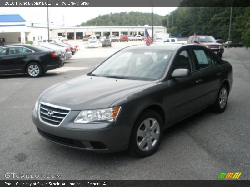 Willow Gray / Gray 2010 Hyundai Sonata GLS