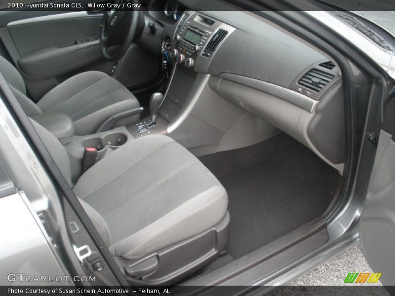 Willow Gray / Gray 2010 Hyundai Sonata GLS
