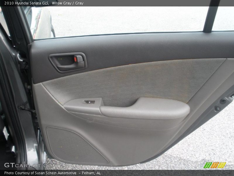 Willow Gray / Gray 2010 Hyundai Sonata GLS