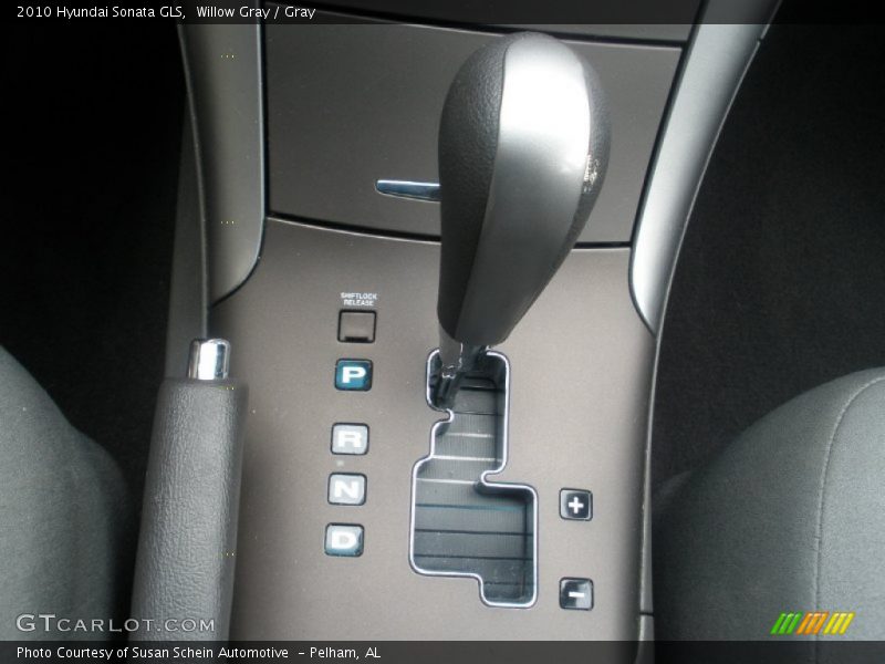 Willow Gray / Gray 2010 Hyundai Sonata GLS