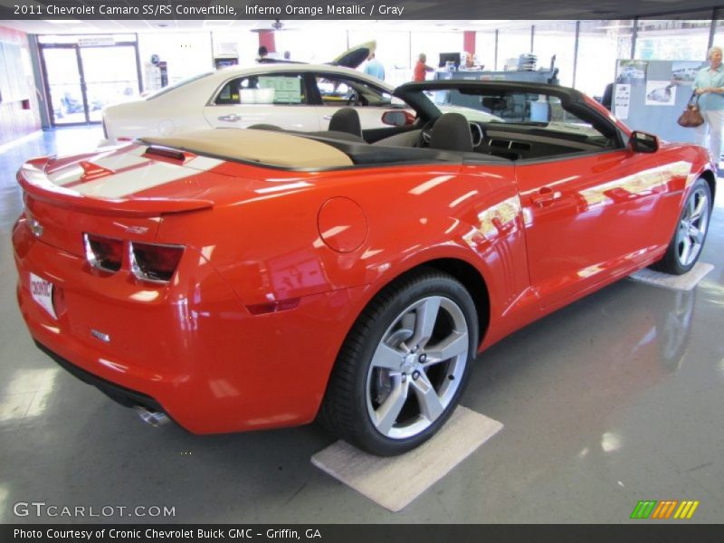  2011 Camaro SS/RS Convertible Inferno Orange Metallic