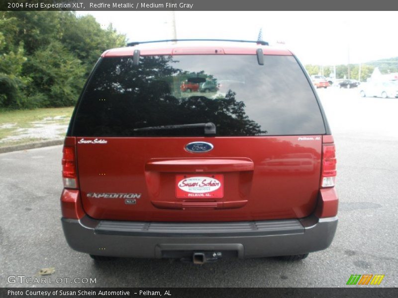 Redfire Metallic / Medium Flint Gray 2004 Ford Expedition XLT