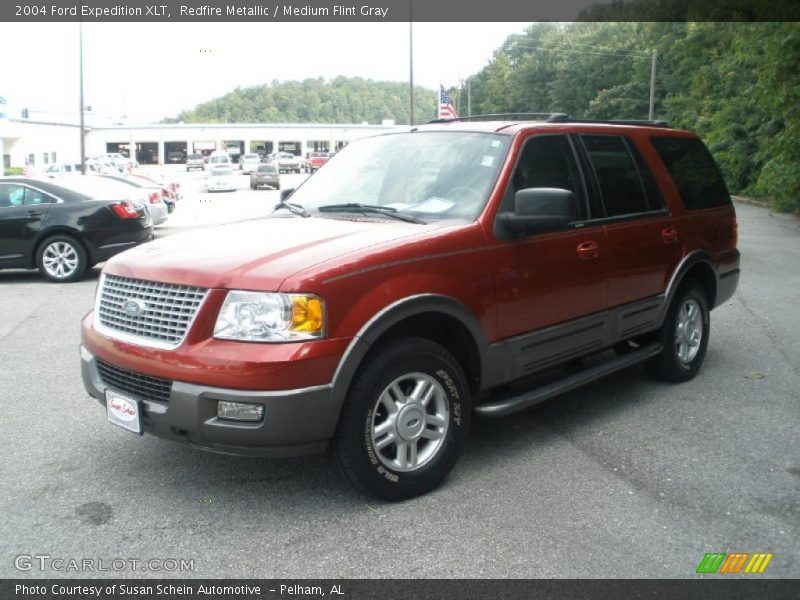 Redfire Metallic / Medium Flint Gray 2004 Ford Expedition XLT
